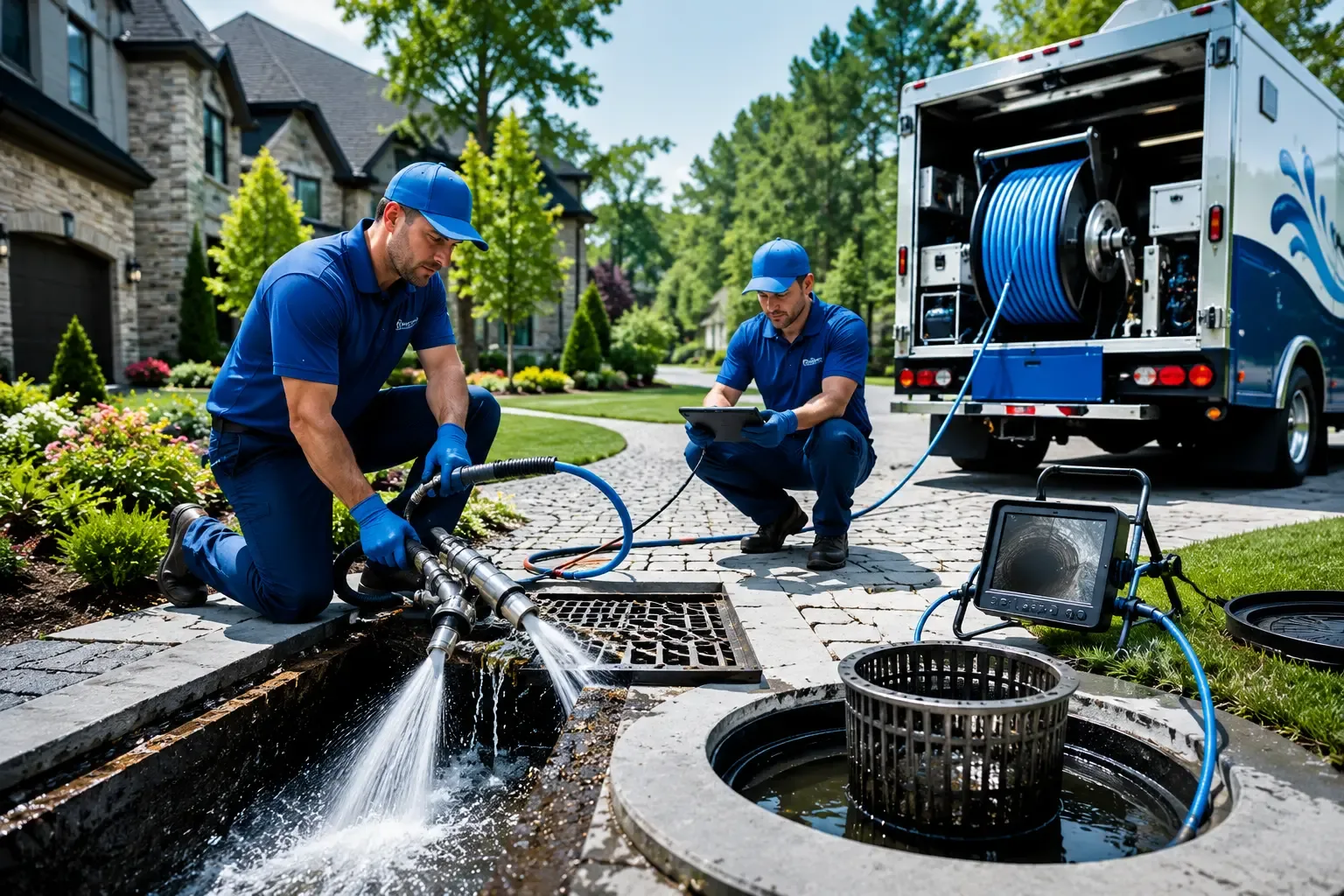 Local outdoor drain cleaning professionals in Loraine, IL